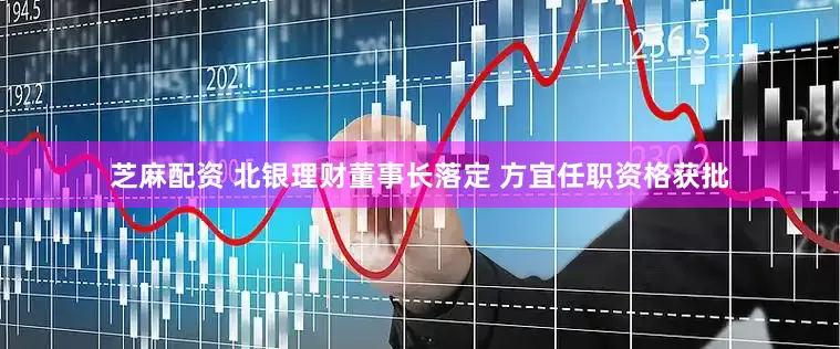 芝麻配资 北银理财董事长落定 方宜任职资格获批